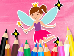 Jogo Coloring Book: Little Pretty Fairy
