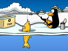 Jogo Club Penguin: Ice Fishing