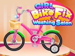 Jogo Girl Bike Fix Washing Salon