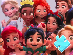 Jogo Jigsaw Puzzle: Disney Princess Family Photo