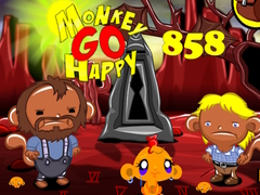 Jogo Monkey Go Happy Stage 858