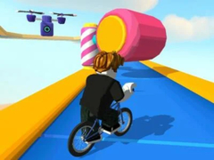 Jogo Obby But You're On a Bike