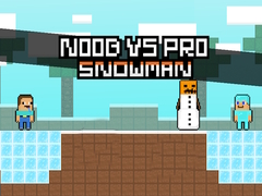 Jogo Noob vs Pro Snowman