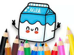Jogo Coloring Book: Milk