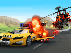 Jogo Chaos Road Combat Car Racing