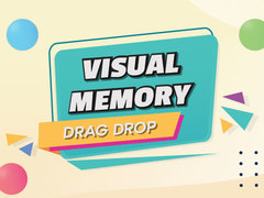 Jogo Visual Memory Drag Drop