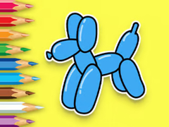 Jogo Coloring Book: Balloon Puppy