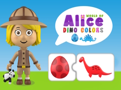 Jogo World of Alice Dino Colors