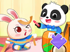 Jogo Jigsaw Puzzle: Baby Panda Play Time