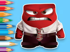 Jogo Coloring Book: Inside Out Angry