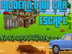 Jogo Modern Blue Car Escape