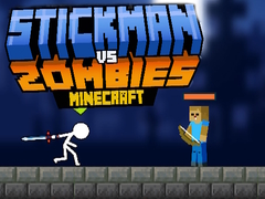 Jogo Stickman vs Zombies Minecraft