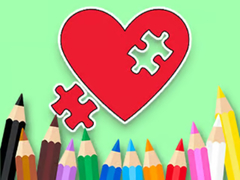 Jogo Coloring Book: BTS Heart Jigsaw