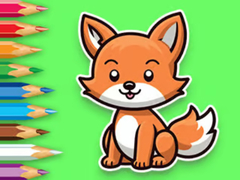 Jogo Coloring Book: Baby Fox