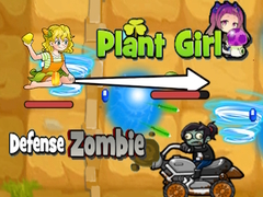 Jogo Plant Girl Defense Zombie