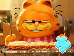 Jogo Jigsaw Puzzle: Garfield And Lasagna