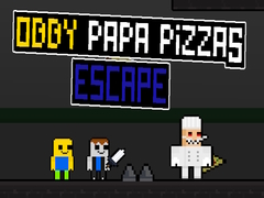 Jogo Obby Papa Pizzas Escape