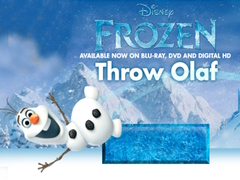 Jogo Frozen: Throw Olaf