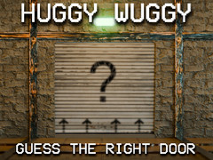 Jogo Huggy Wuggy Guess the right door