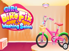Jogo Girl Bike Fix & Washing Salon