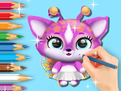Jogo Coloring Book: Cute Fluvsies