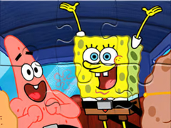 Jogo Jigsaw Puzzle: SpongeBob SquarePants Sweet Family