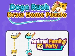Jogo Doge Rush : Draw Home Puzzle