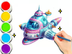 Jogo Coloring Book: Space Travel