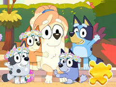 Jogo Jigsaw Puzzle: Bluey Sweet Portrait