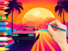 Jogo Coloring Book: Sunset Driving