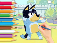 Jogo Coloring Book: Bluey And Bingo