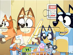 Jogo Jigsaw Puzzle: Bluey Shopping Day