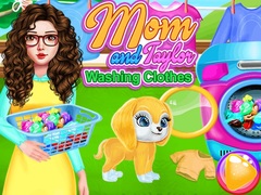 Jogo Mom And Taylor Washing Clothes