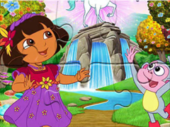 Jogo Jigsaw Puzzle: Dora Wonderland