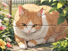 Jogo Jigsaw Puzzle: Cat Garden