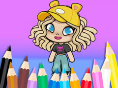 Jogo Coloring Book: Avatar Life Girl