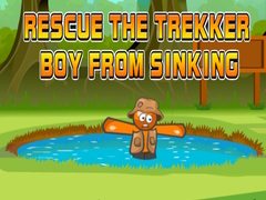 Jogo Rescue the Trekker Boy from Sinking