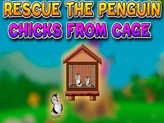 Jogo Rescue the Penguin Chicks from Cage