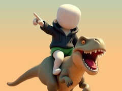 Jogo Stickman. Dinosaur Arena