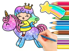 Jogo Coloring Book: Unicorn Princess