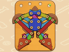 Jogo Wood & Screw Puzzle