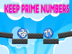 Jogo Keep Prime Numbers