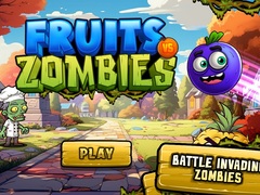 Jogo Fruits vs Zombies