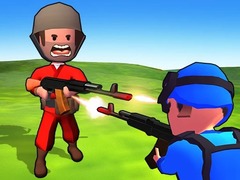 Jogo Little Commander. Red vs Blue