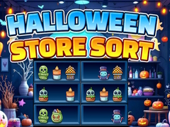 Jogo Halloween Store Sort