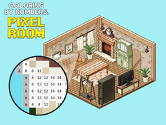 Jogo Coloring by Numbers Pixel Rooms