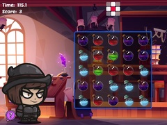 Jogo Wizardry Match 3 Battles