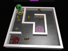 Jogo 3d Maze And Robot