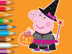 Jogo Coloring Book: Peppa Pig Halloween