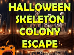 Jogo Halloween Skeleton Colony Escape